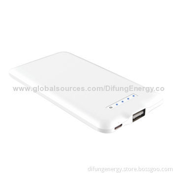 New Arrival Ultra Slim Portable Charger with Capacity 4000mAh